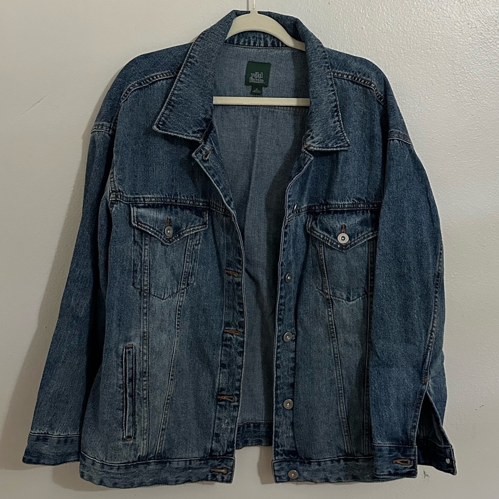Wild Fable Oversized Denim Jean Jacket